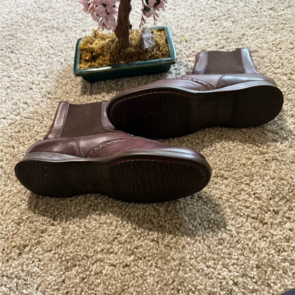 Hogan Dark Brown Ankle Boots women size 6 - Picture 7 of 9